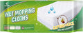24 Count Wet Mop Pads Refills, Pre-Moistened Floor Cleaning Disposable Pads with Cleaner for 10 Inch Sweeper Mops, Safe for Hardwood Laminate Tile Vinyl and Linoleum Floors