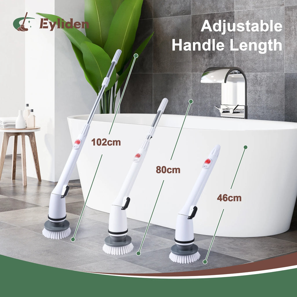 Powerscrub Electric Spin Scrubber