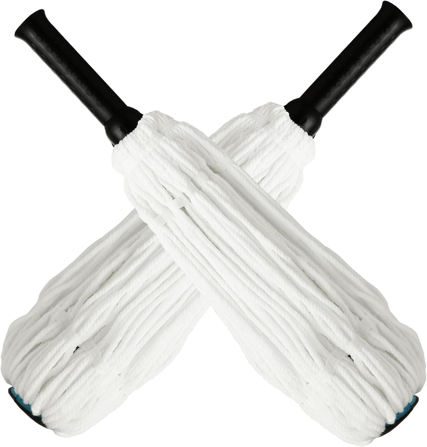 Microfiber Mop Head Refills, 2-Pack, Compatible with JX-0001  Twist Mop - Simple (White)