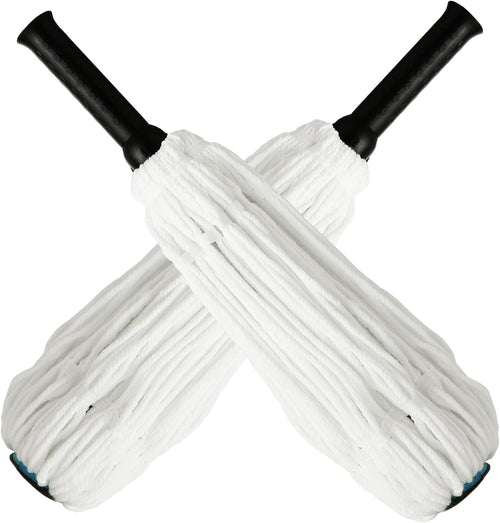Microfiber Mop Head Refills, 2-Pack, Compatible with JX-0001  Twist Mop - Simple (White)